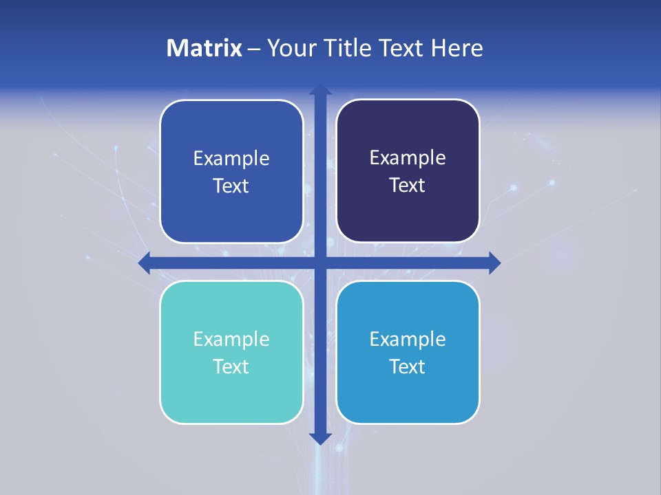 Connect Science Idea PowerPoint Template