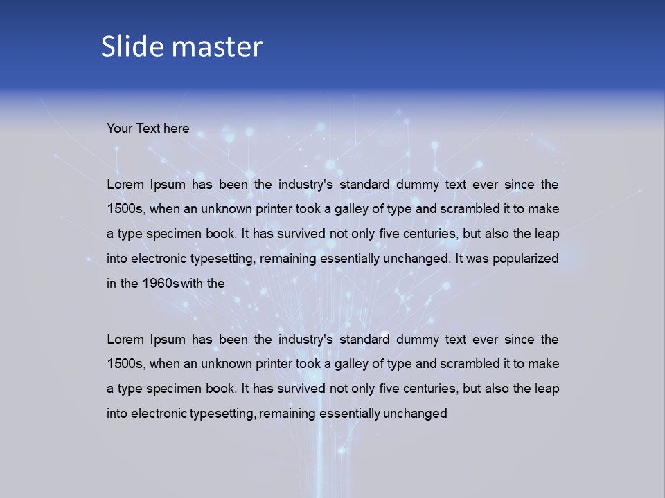 Connect Science Idea PowerPoint Template