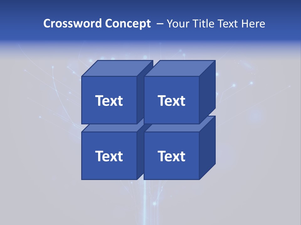 Connect Science Idea PowerPoint Template