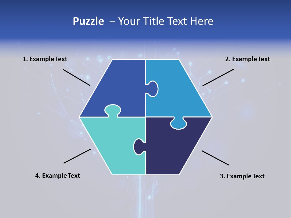 Connect Science Idea PowerPoint Template