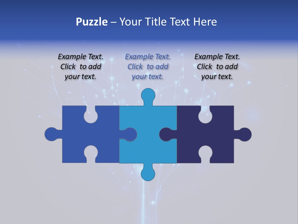 Connect Science Idea PowerPoint Template