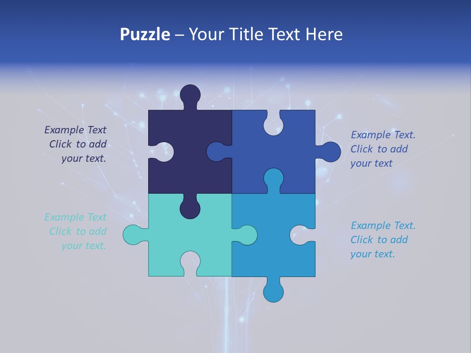 Connect Science Idea PowerPoint Template