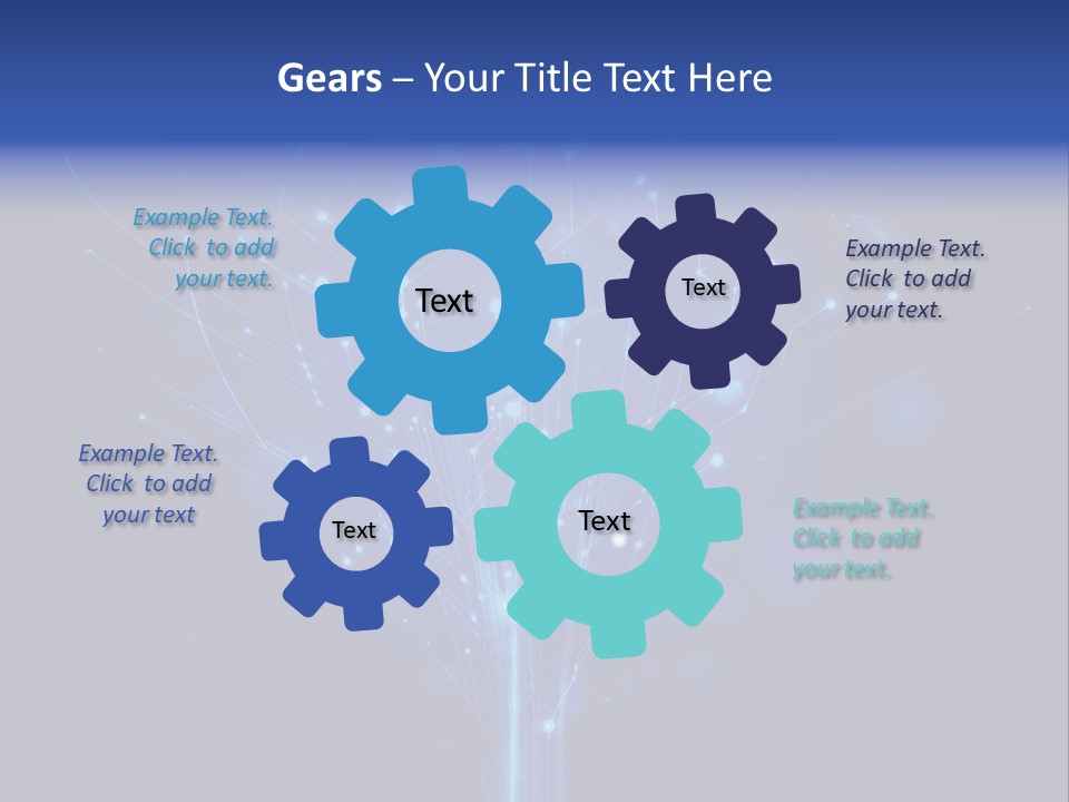 Connect Science Idea PowerPoint Template