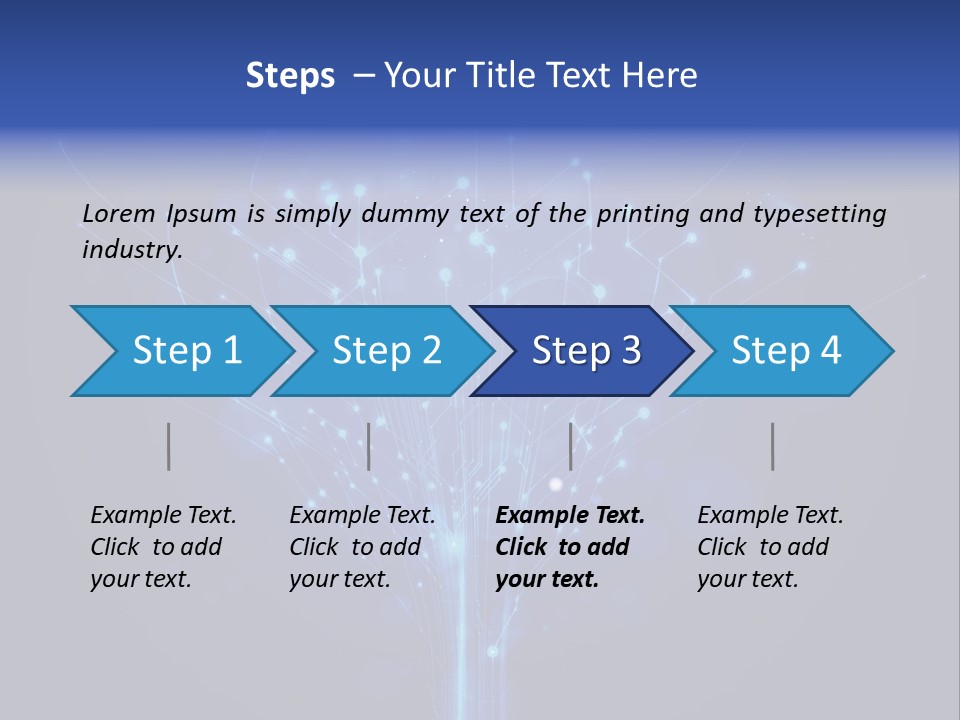 Connect Science Idea PowerPoint Template