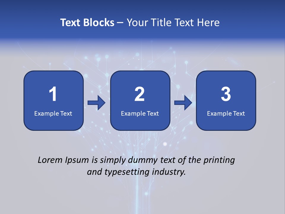 Connect Science Idea PowerPoint Template