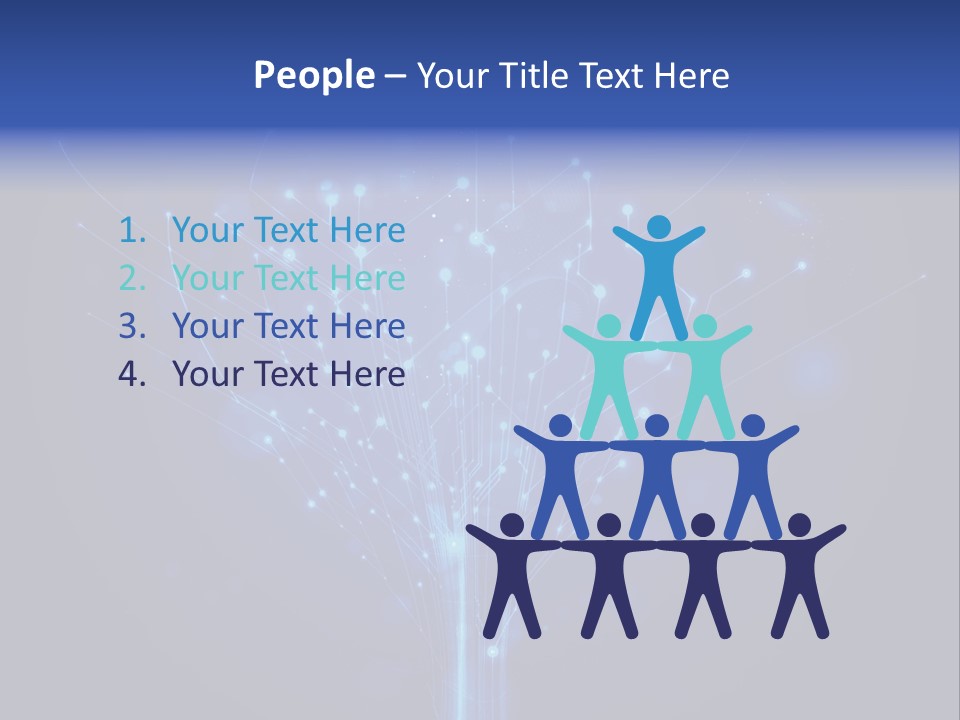 Connect Science Idea PowerPoint Template