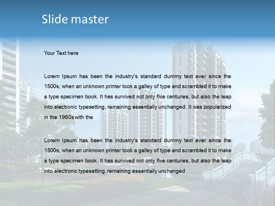 Digital Success Industry PowerPoint Template