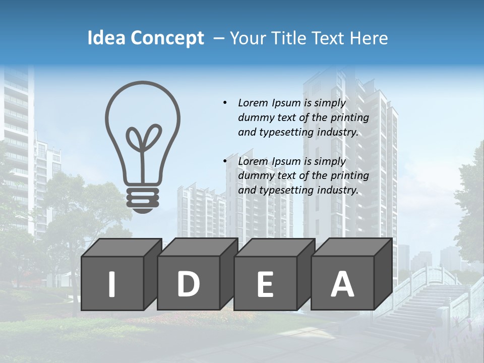 Digital Success Industry PowerPoint Template