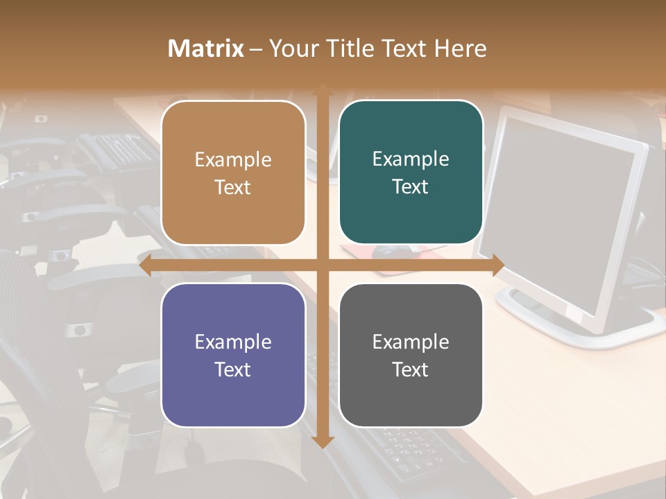 Screen Electronics University PowerPoint Template