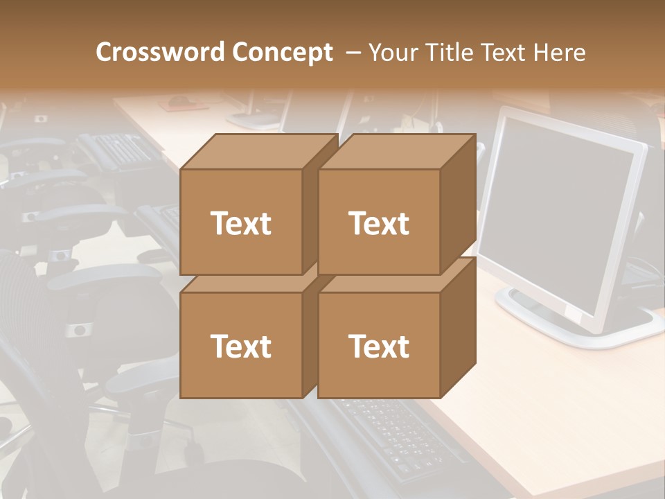 Screen Electronics University PowerPoint Template