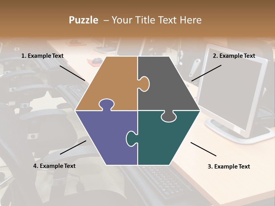 Screen Electronics University PowerPoint Template