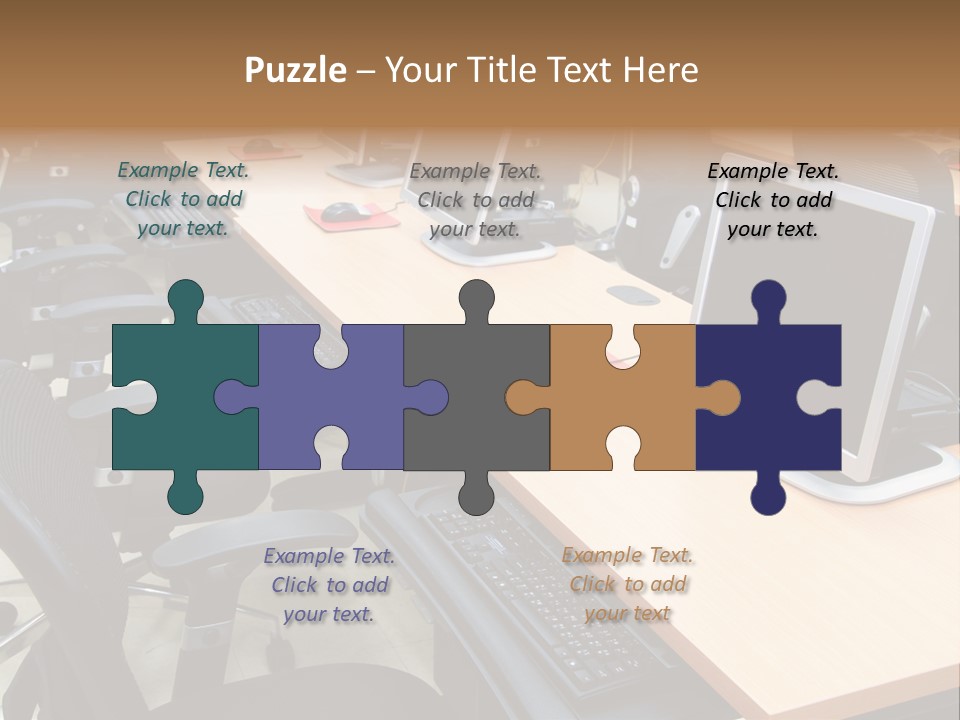 Screen Electronics University PowerPoint Template