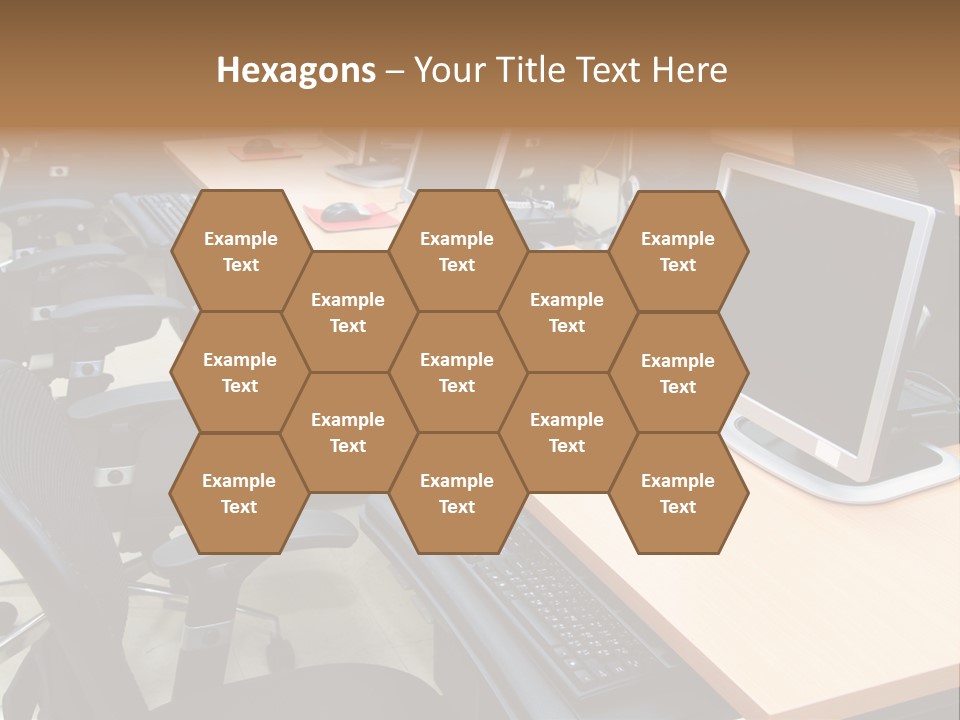 Screen Electronics University PowerPoint Template