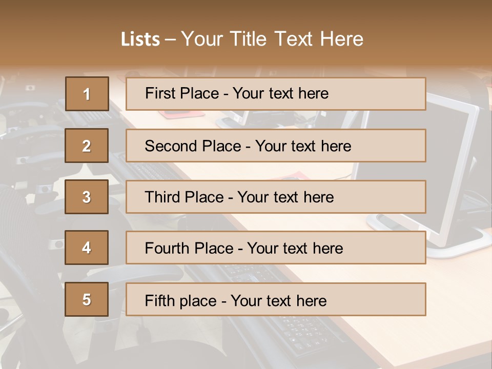 Screen Electronics University PowerPoint Template
