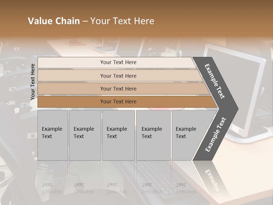 Screen Electronics University PowerPoint Template
