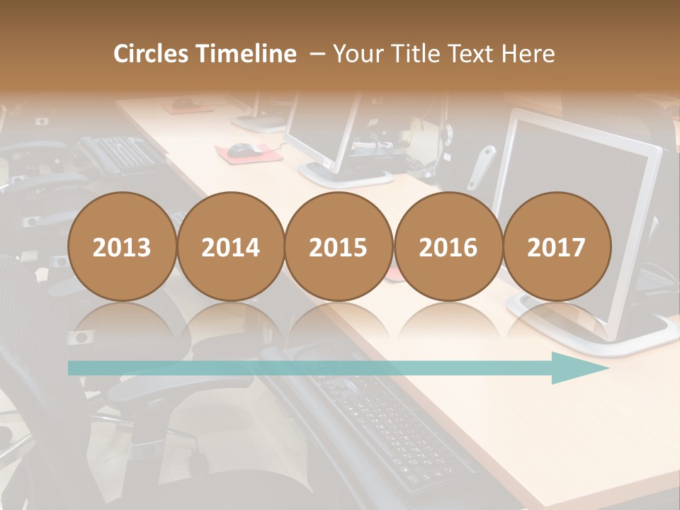 Screen Electronics University PowerPoint Template