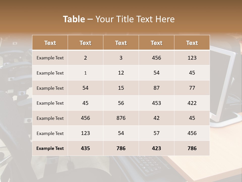 Screen Electronics University PowerPoint Template