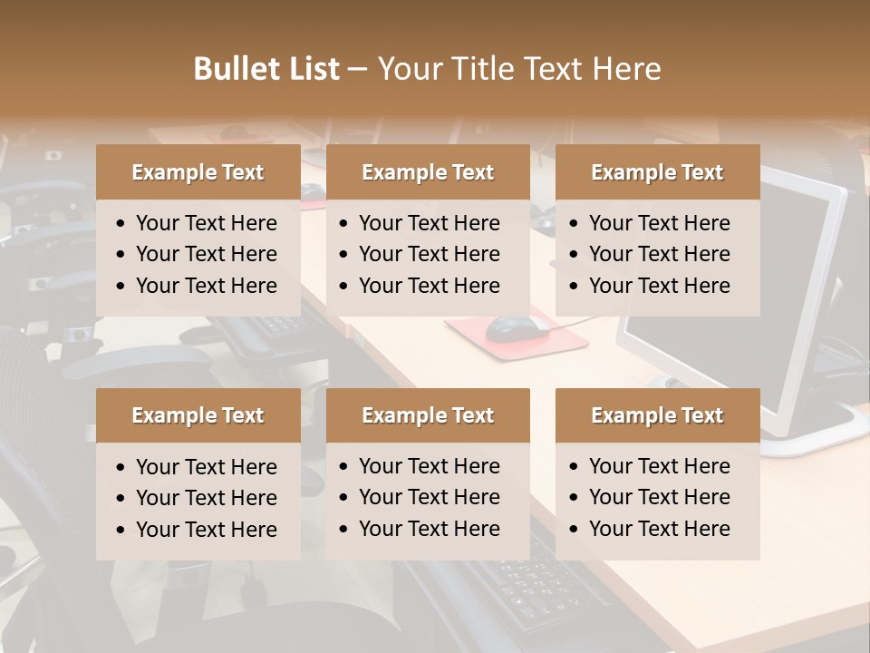 Screen Electronics University PowerPoint Template
