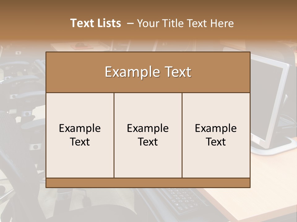 Screen Electronics University PowerPoint Template