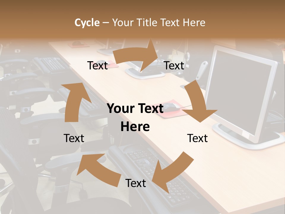 Screen Electronics University PowerPoint Template
