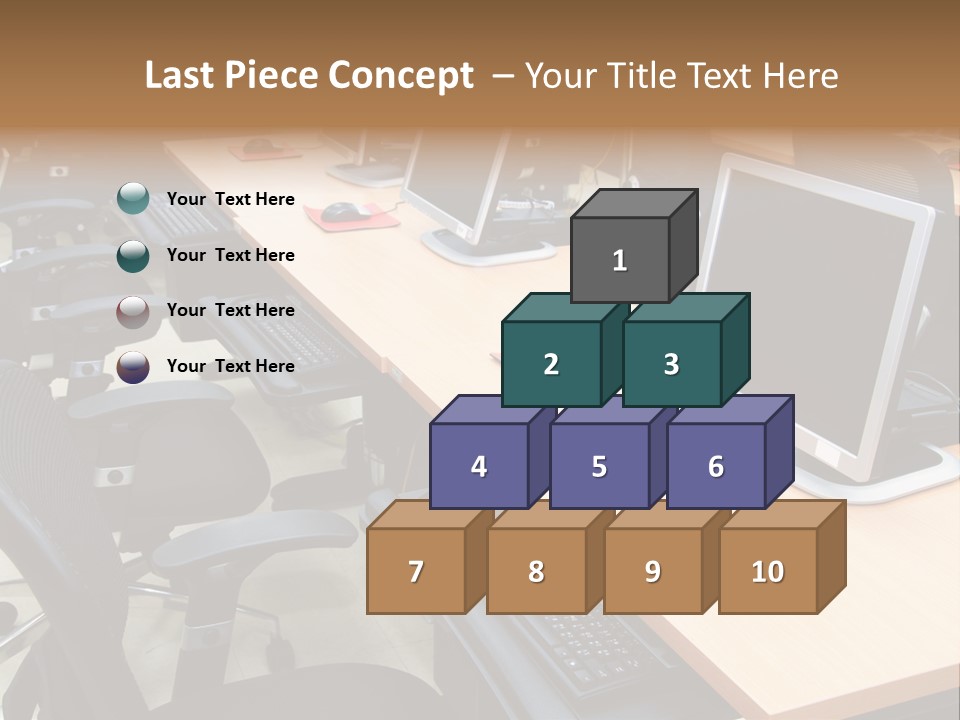 Screen Electronics University PowerPoint Template