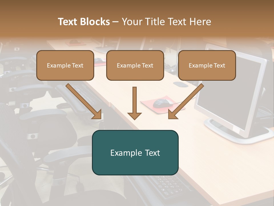 Screen Electronics University PowerPoint Template