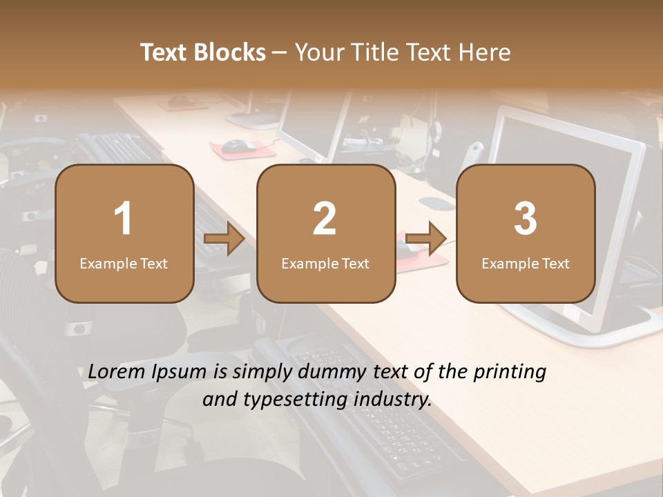 Screen Electronics University PowerPoint Template