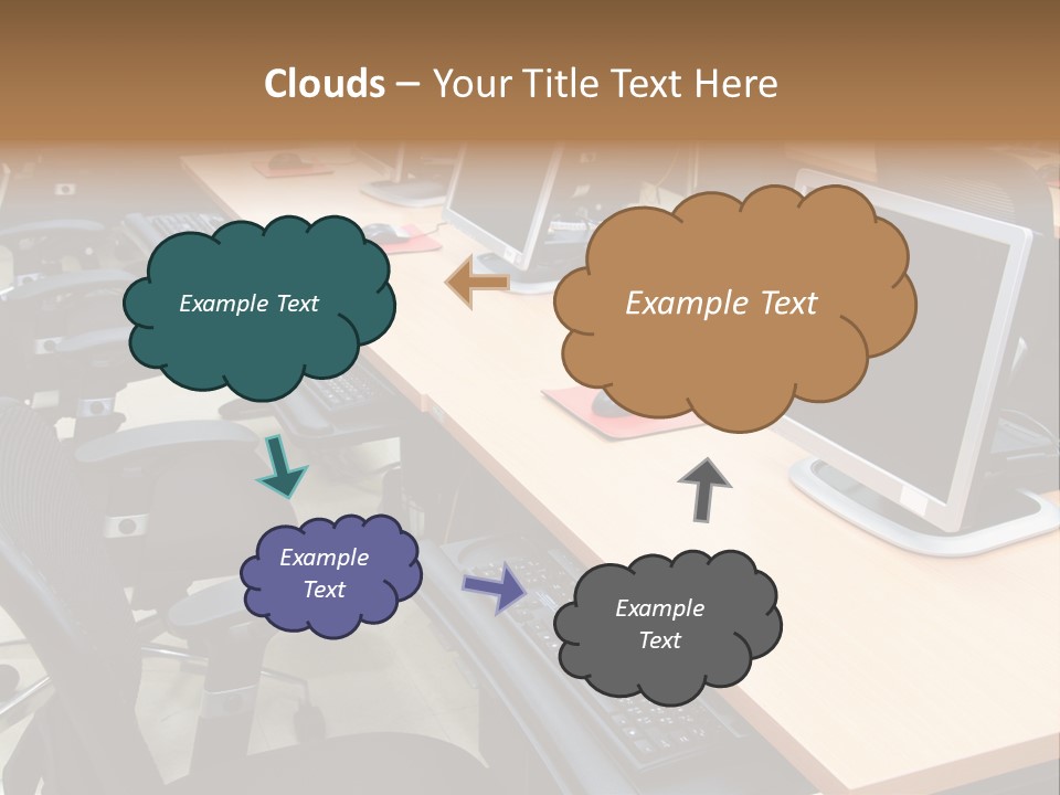 Screen Electronics University PowerPoint Template
