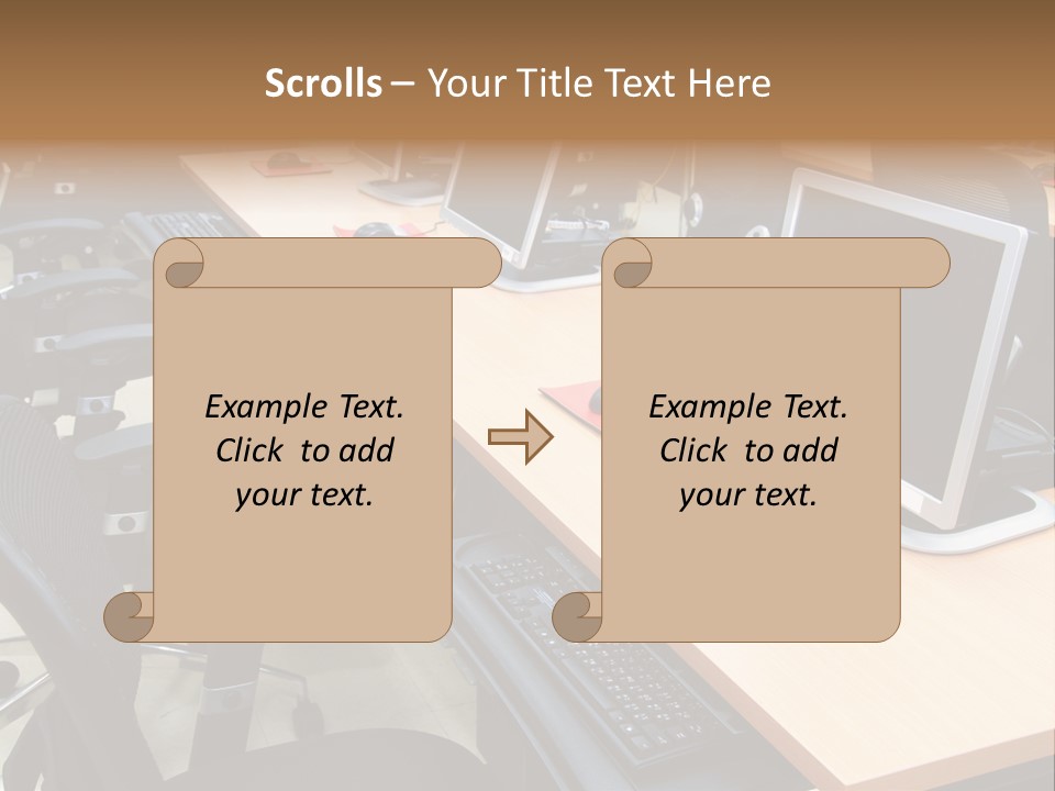 Screen Electronics University PowerPoint Template