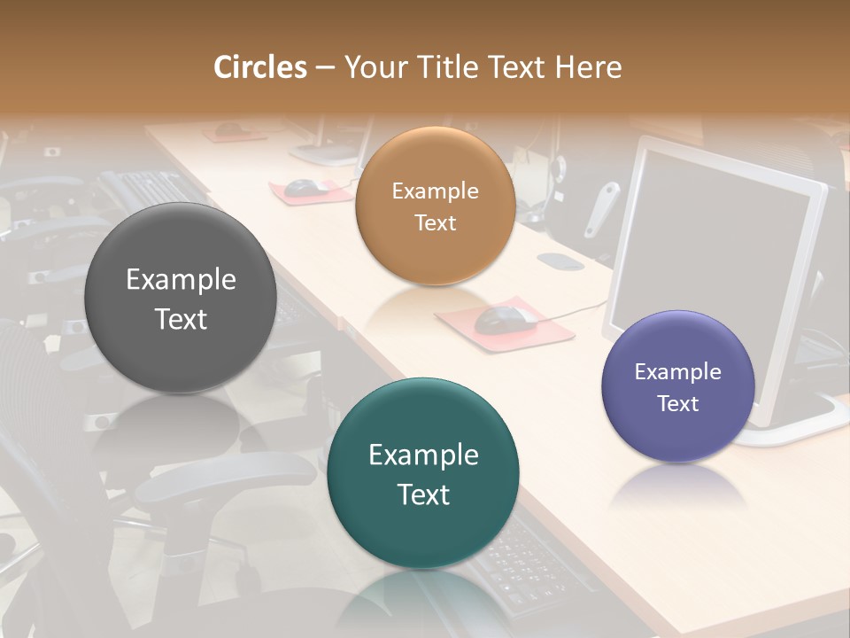 Screen Electronics University PowerPoint Template