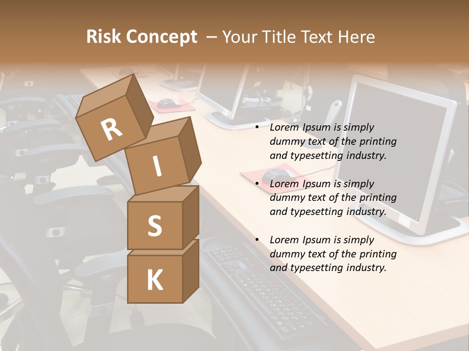 Screen Electronics University PowerPoint Template