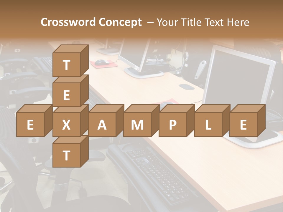 Screen Electronics University PowerPoint Template