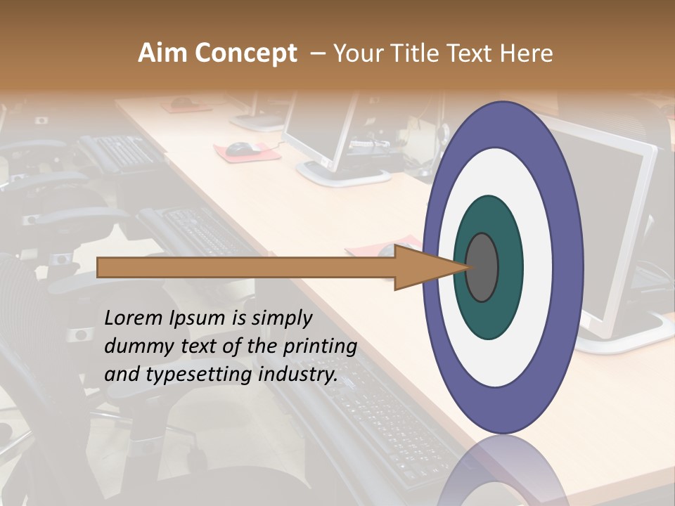 Screen Electronics University PowerPoint Template