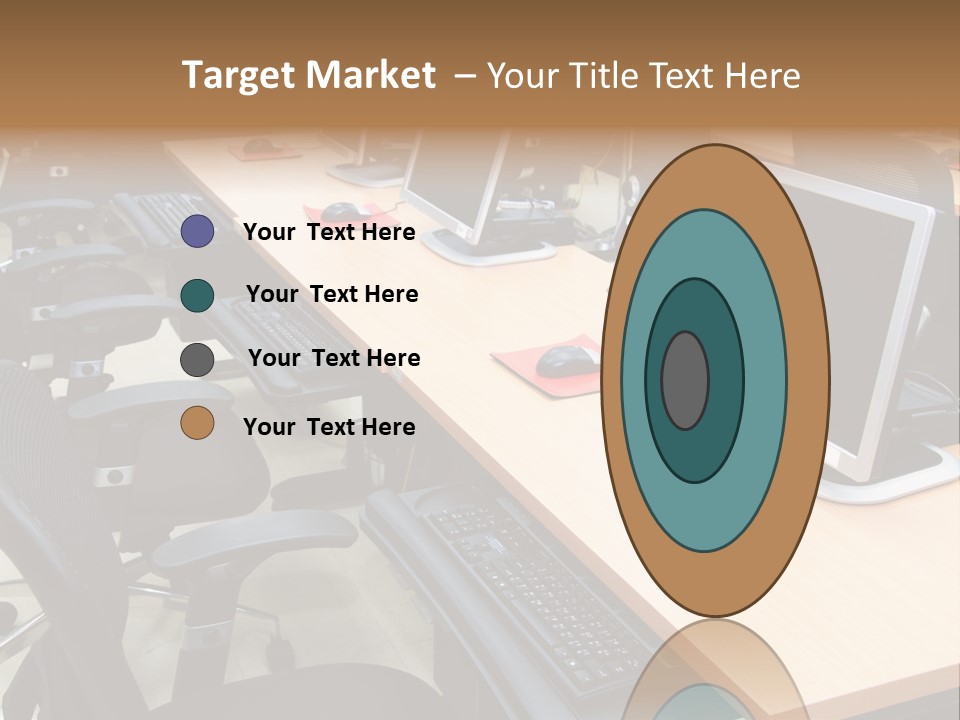 Screen Electronics University PowerPoint Template