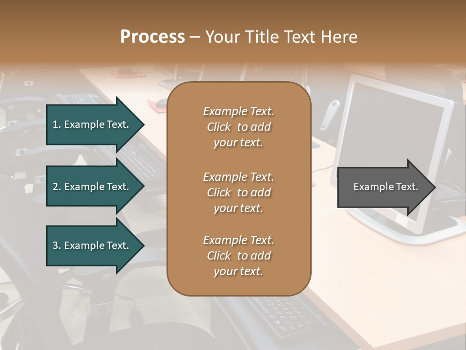 Screen Electronics University PowerPoint Template