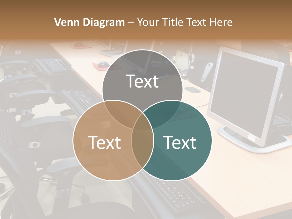 Screen Electronics University PowerPoint Template