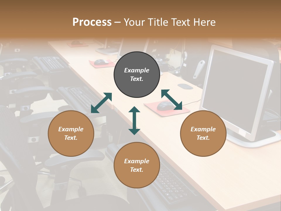 Screen Electronics University PowerPoint Template