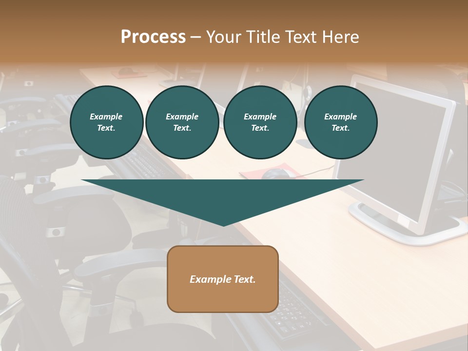 Screen Electronics University PowerPoint Template