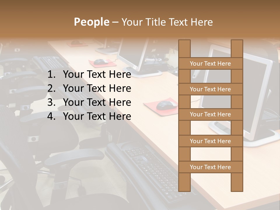 Screen Electronics University PowerPoint Template