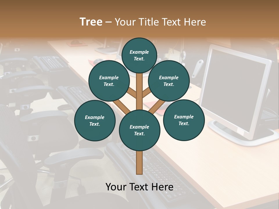 Screen Electronics University PowerPoint Template