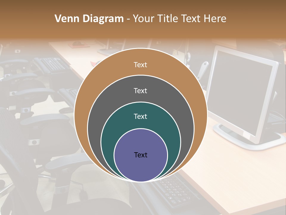 Screen Electronics University PowerPoint Template