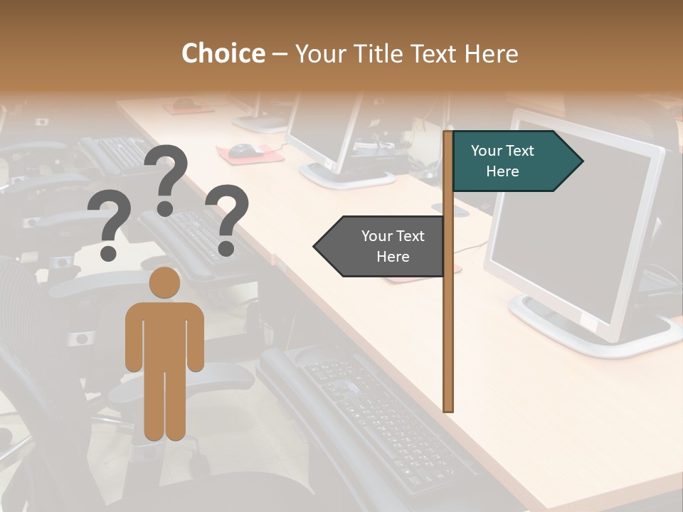 Screen Electronics University PowerPoint Template