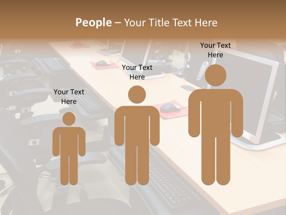 Screen Electronics University PowerPoint Template