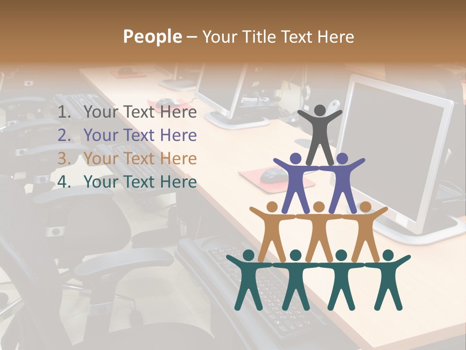 Screen Electronics University PowerPoint Template