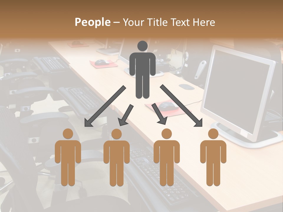 Screen Electronics University PowerPoint Template