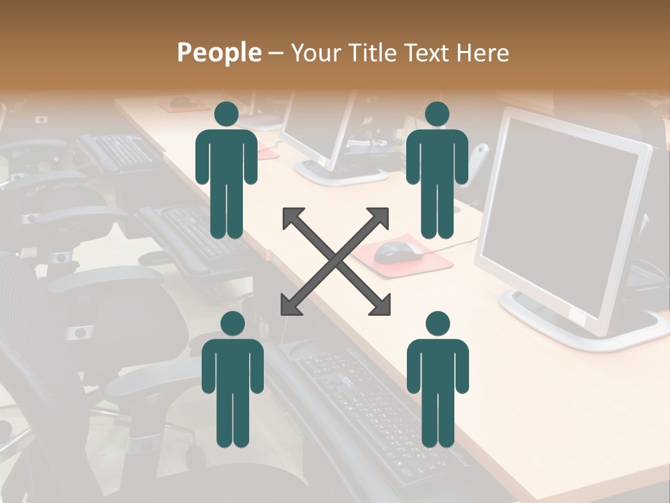 Screen Electronics University PowerPoint Template