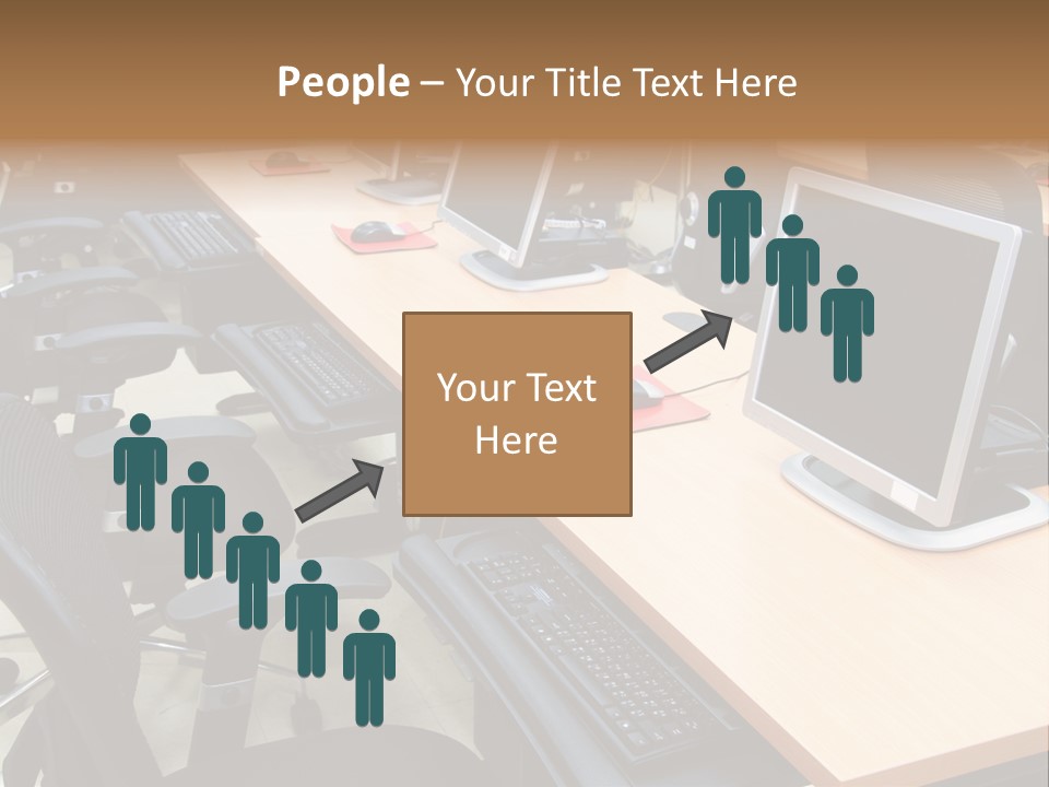 Screen Electronics University PowerPoint Template