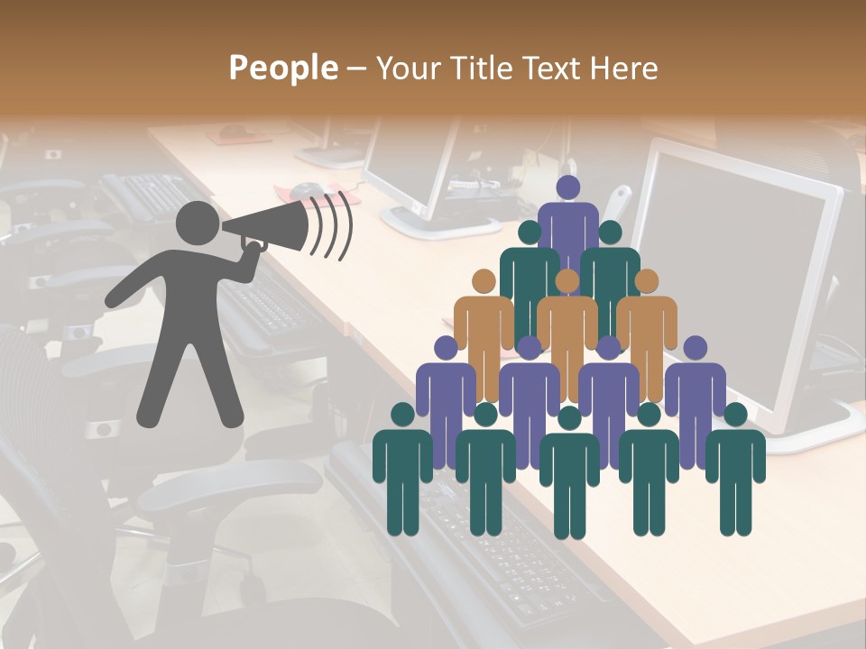 Screen Electronics University PowerPoint Template