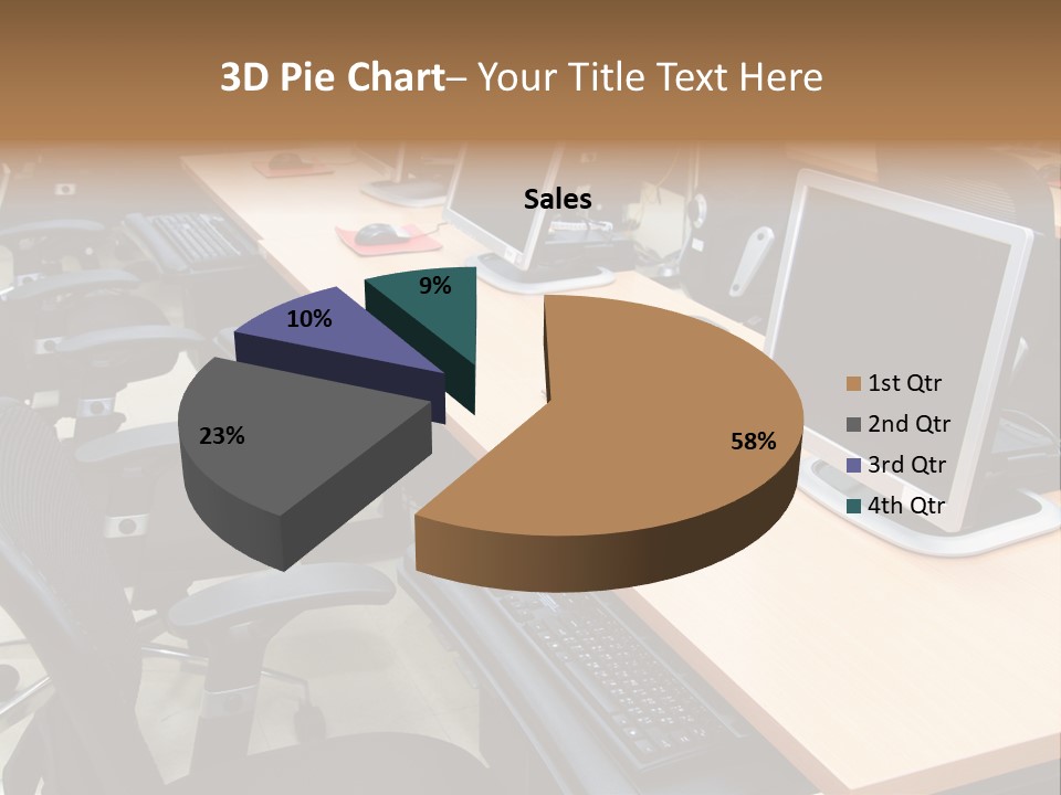 Screen Electronics University PowerPoint Template