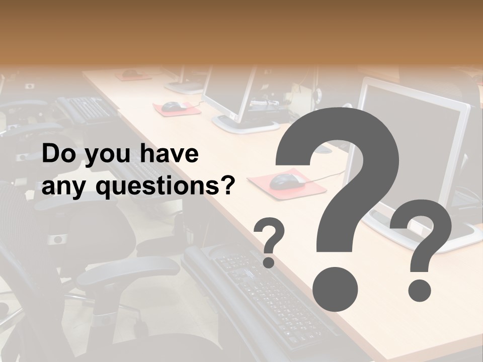 Screen Electronics University PowerPoint Template